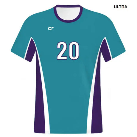 CustomFuze Men's Sublimated Short Sleeve Volleyball Jersey