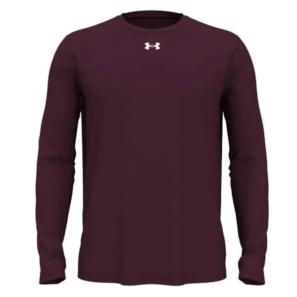 Maroon under armour long sleeve on sale