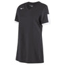 Mizuno Women's Aerolite V-Neck Short Sleeve Volleyball Jersey black white