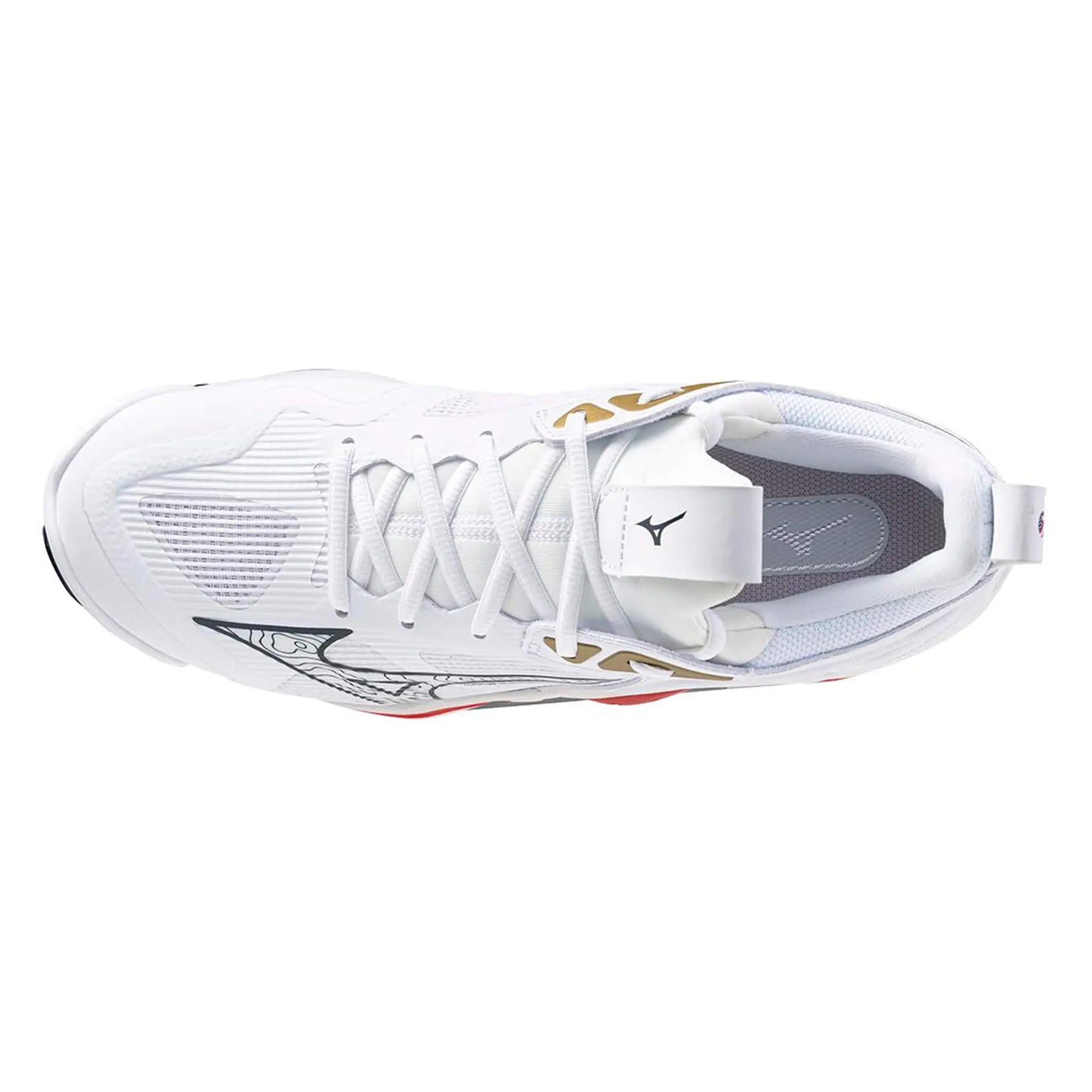 Orange mizuno volleyball shoes best sale