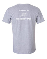 T-Shirt Powered by All Volleyball S&S Activewear