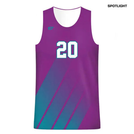 CustomFuze Men's Sublimated Tank Volleyball Jersey