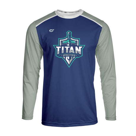 CustomFuze Sublimated Long Sleeve Warm Up Tee