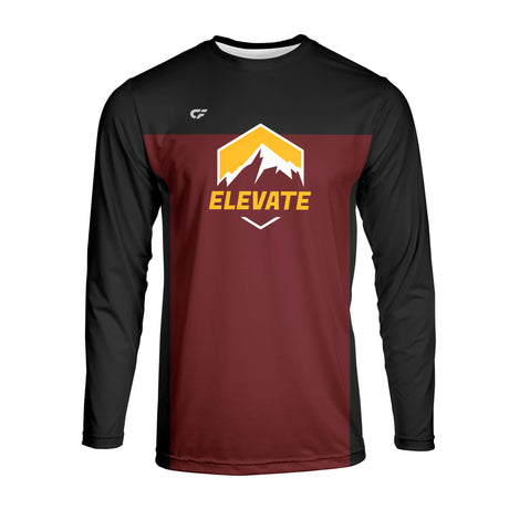 CustomFuze Sublimated Long Sleeve Warm Up Tee