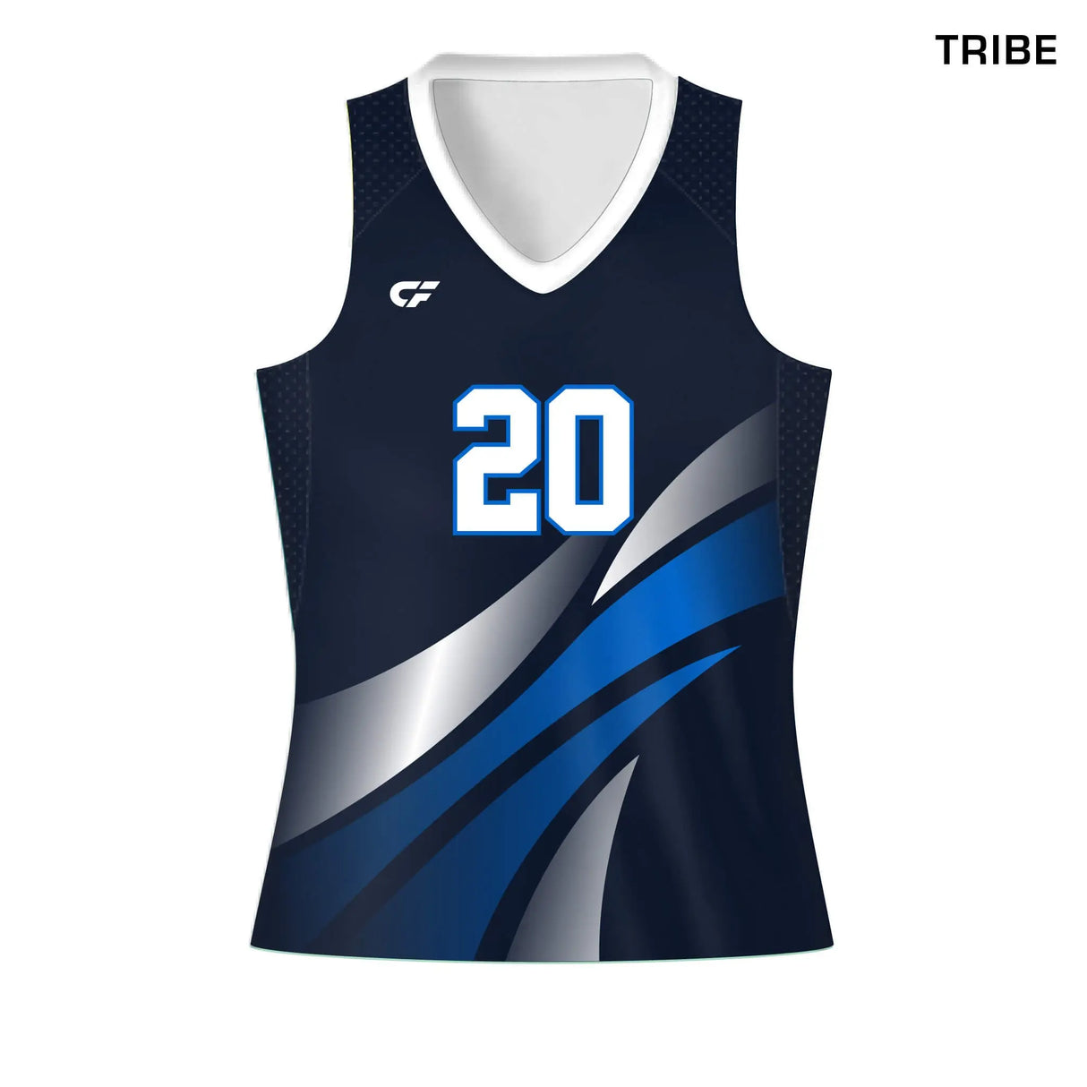 CustomFuze Women's Sublimated Sleeveless Volleyball Jersey