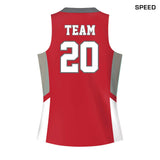 CustomFuze Women's Sublimated Sleeveless Volleyball Jersey