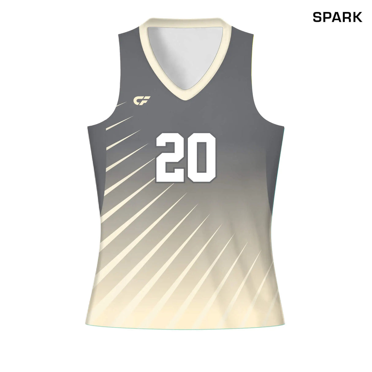 CustomFuze Women's Sublimated Sleeveless Volleyball Jersey