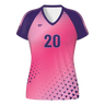 CustomFuze Women's Sublimated Cap Sleeve Volleyball Jersey - Pink