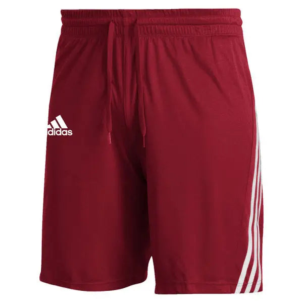 adidas Men s 3 Stripe Knit Short All Volleyball