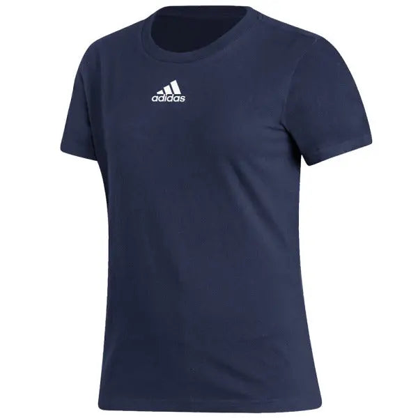 Adidas Women s Fresh BOS Short Sleeve Tee Black Black White L