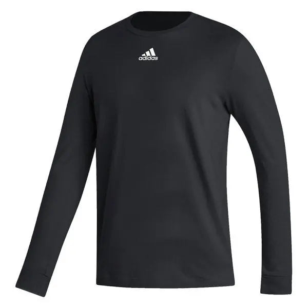 Black adidas long shops sleeve mens