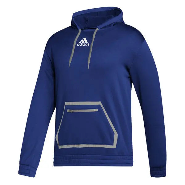 Adidas Men s Team Issue Pullover Hoodie Black Grey Xs