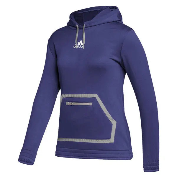 Adidas Women s Team Issue Pullover Hoodie Black Solid Grey L