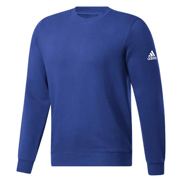 Adidas Men s Fleece Crew Royal Blue White L