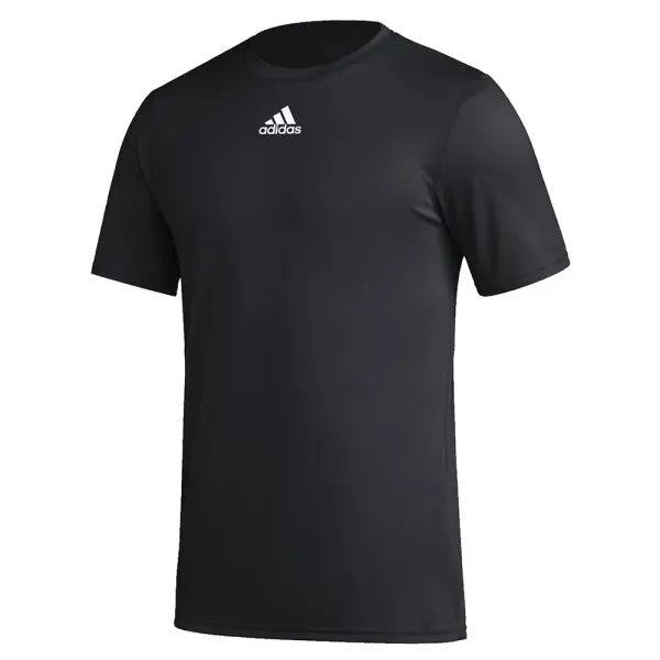 Adidas Men s SS Pregame BOS Tee White White Black M