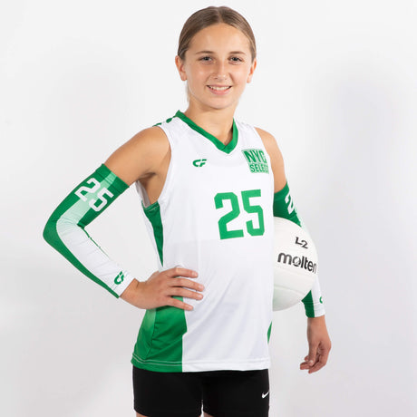 CustomFuze Women's Sublimated Sleeveless Volleyball Jersey