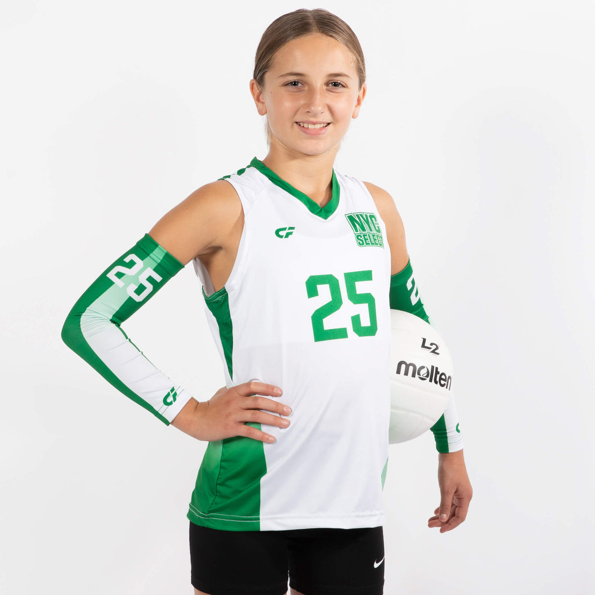 CustomFuze Women's Sublimated Sleeveless Volleyball Jersey