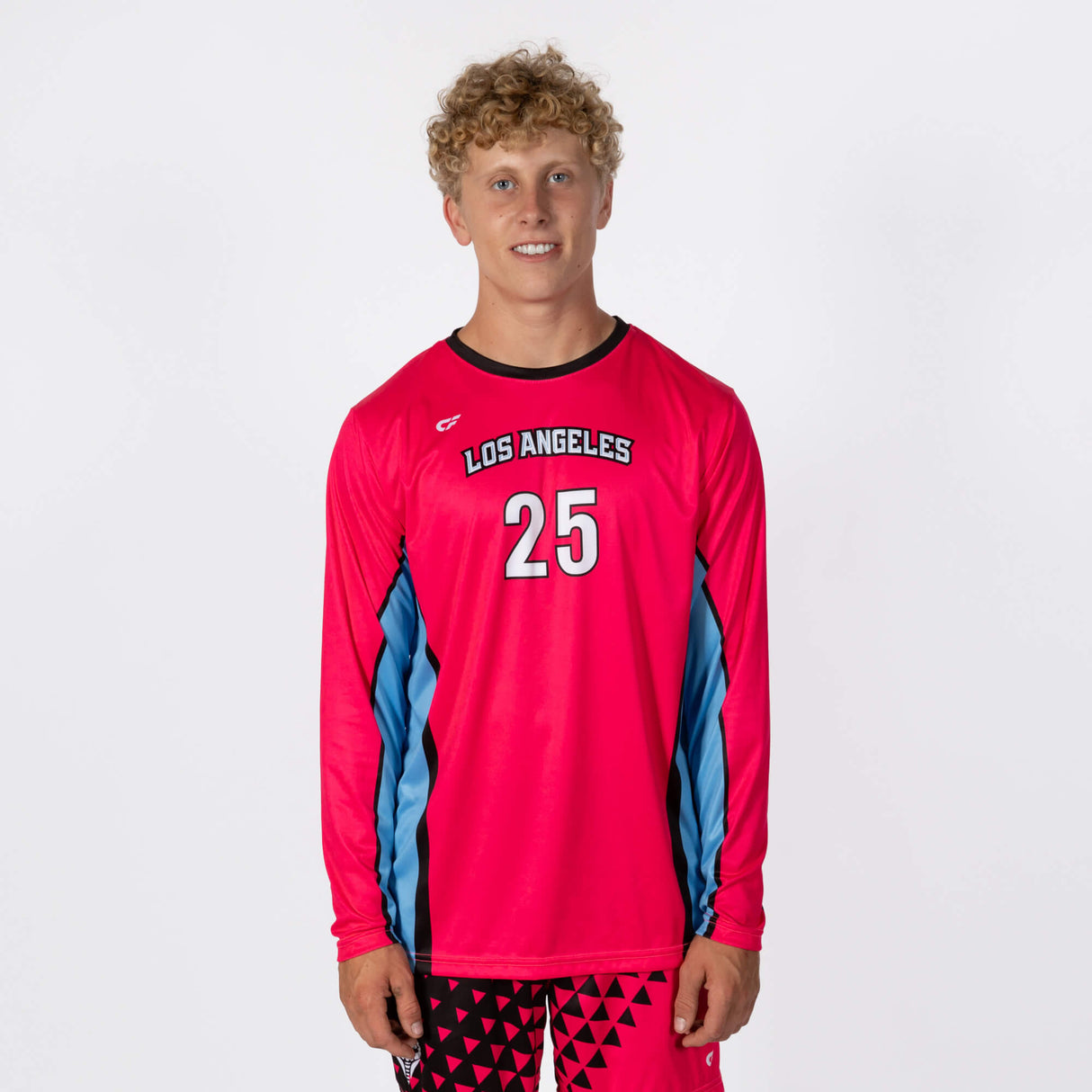 CustomFuze Men's Sublimated Long Sleeve Volleyball Jersey