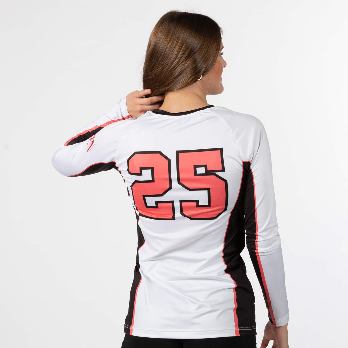 CustomFuze Women's Sublimated Long Sleeve Volleyball Jersey