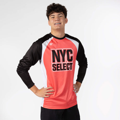 CustomFuze Sublimated Long Sleeve Warm Up Tee