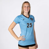 CustomFuze Women's Sublimated Cap Sleeve Volleyball Jersey