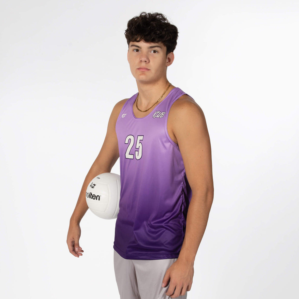 CustomFuze Men's Sublimated Tank Volleyball Jersey