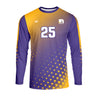 CustomFuze Men's Sublimated Long Sleeve Volleyball Jersey