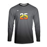 CustomFuze Men's Sublimated Long Sleeve Volleyball Jersey