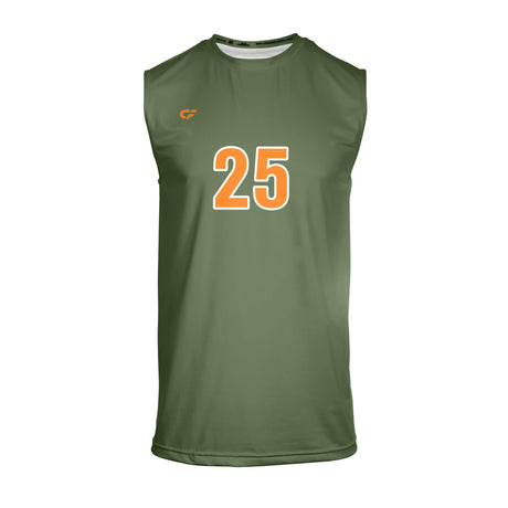 CustomFuze Men's Sublimated Sleeveless Volleyball Jersey