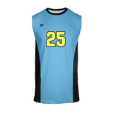 CustomFuze Men's Sublimated Sleeveless Volleyball Jersey