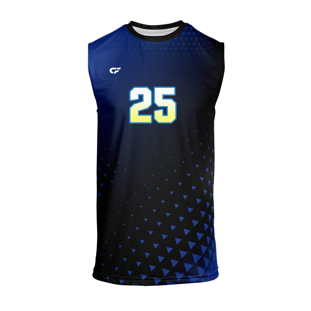 CustomFuze Men's Sublimated Sleeveless Volleyball Jersey