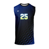 CustomFuze Men's Sublimated Sleeveless Volleyball Jersey