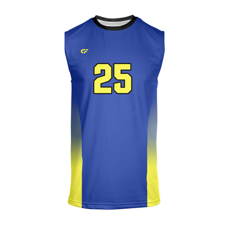 CustomFuze Men's Sublimated Sleeveless Volleyball Jersey