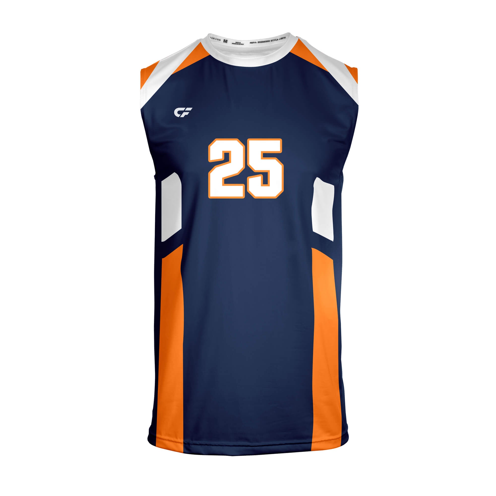 CustomFuze Men s Sleeveless volleyball Jersey All Volleyball