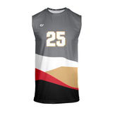 CustomFuze Men's Sublimated Sleeveless Volleyball Jersey