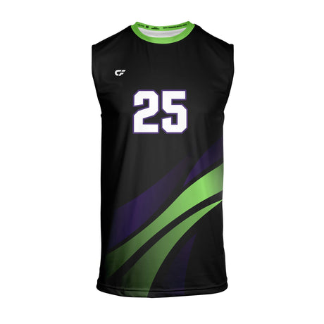 CustomFuze Men's Sublimated Sleeveless Volleyball Jersey