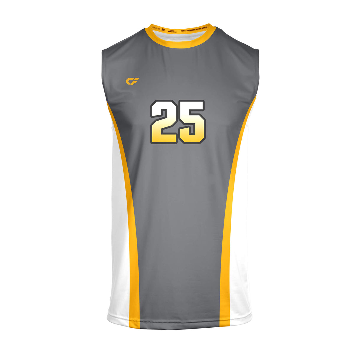 CustomFuze Men's Sublimated Sleeveless Volleyball Jersey