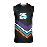 CustomFuze Men's Sublimated Sleeveless Volleyball Jersey