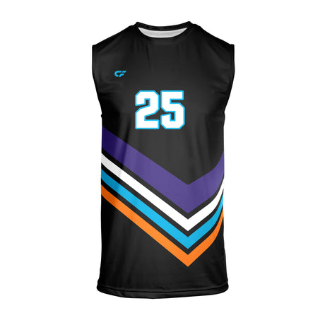 CustomFuze Men's Sublimated Sleeveless Volleyball Jersey