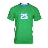 CustomFuze Men's Sublimated Short Sleeve Volleyball Jersey