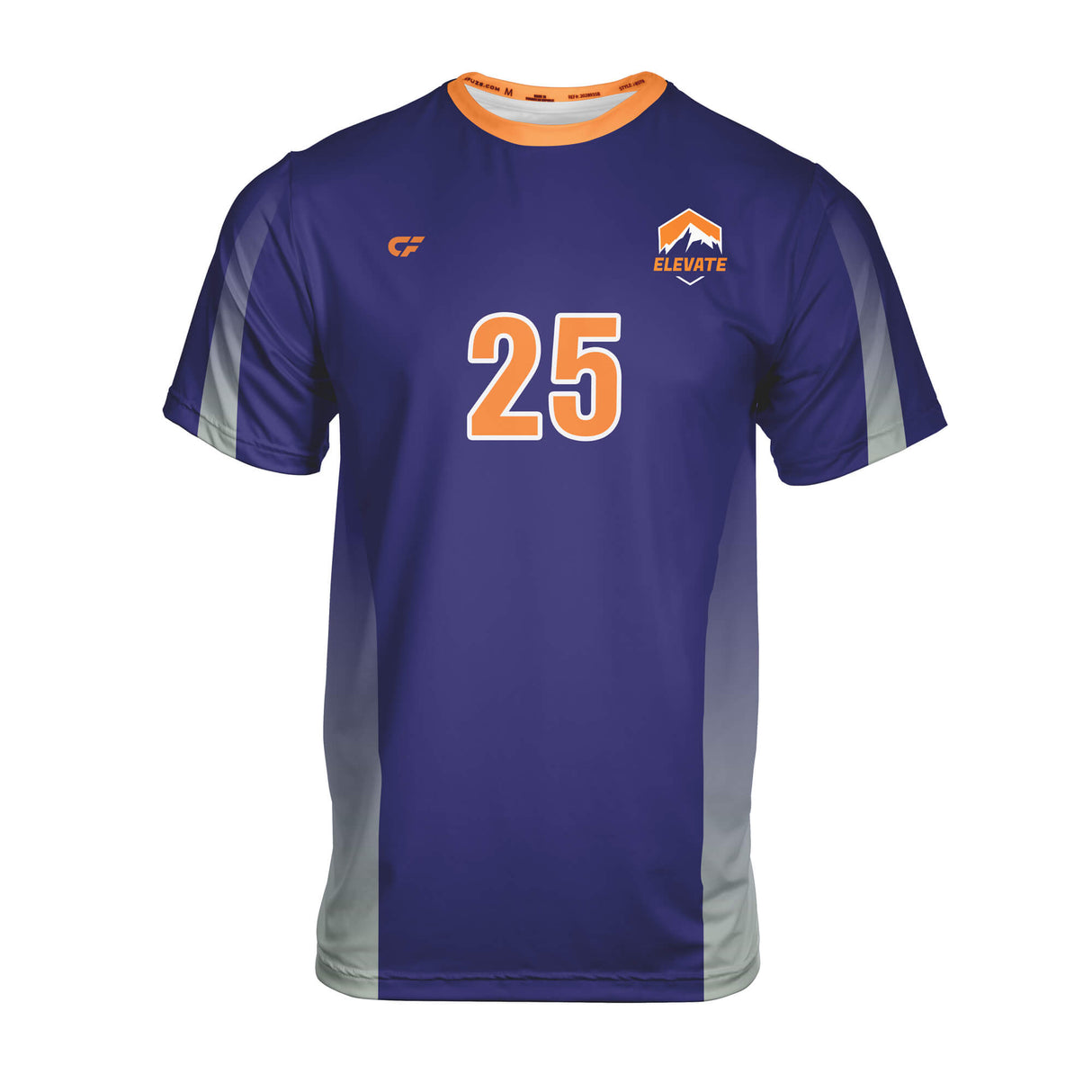 CustomFuze Men's Sublimated Short Sleeve Volleyball Jersey