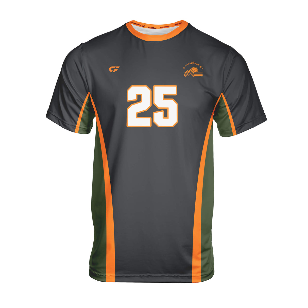 CustomFuze Men's Sublimated Short Sleeve Volleyball Jersey