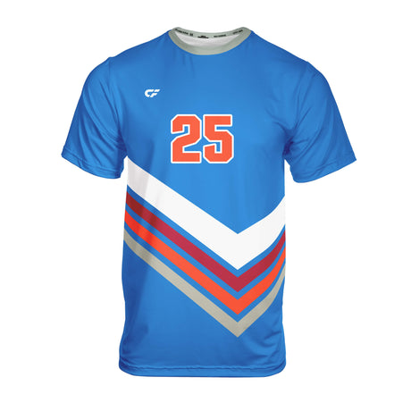 CustomFuze Men's Sublimated Short Sleeve Volleyball Jersey