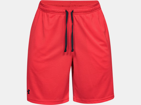 Men's UA Tech Mesh Shorts red 1