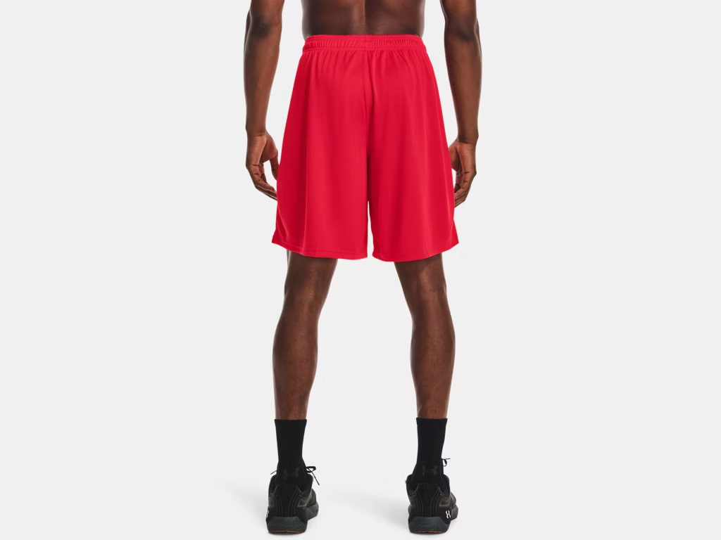 Men's UA Tech Mesh Shorts red 3