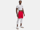 Men's UA Tech Vent Shorts - 7'' inseam red