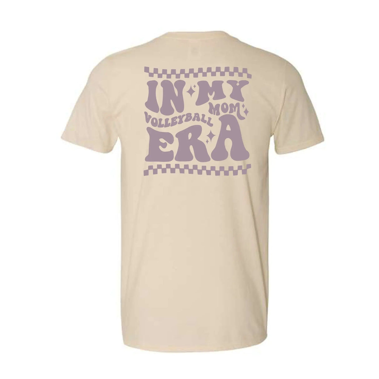 Volleyball Mom Era T-Shirt - Cream S&S Activewear