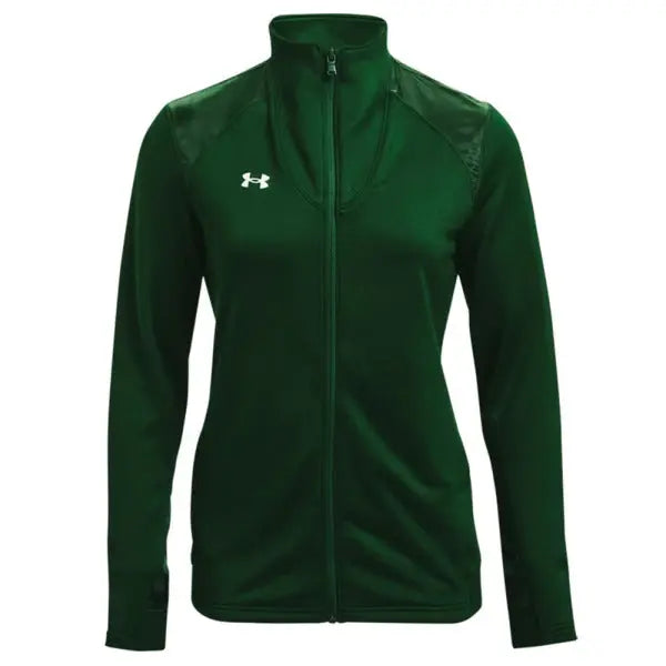 Under Armour Men's Forest Green/White Command Warm-Up Full-Zip