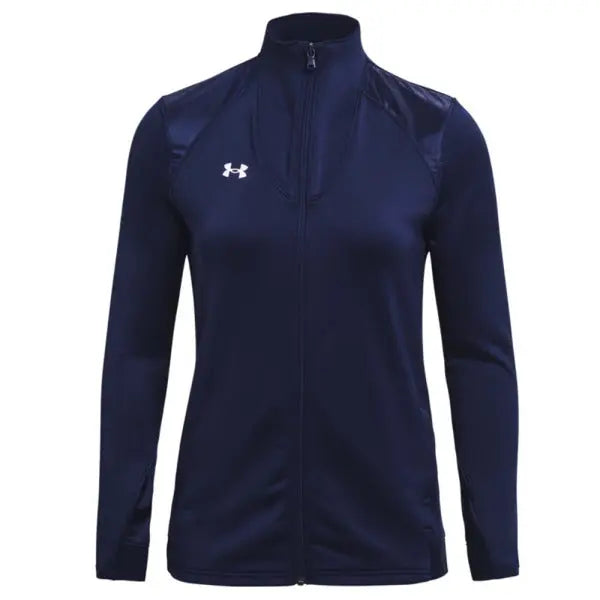 Under armour warm up jacket outlet women's