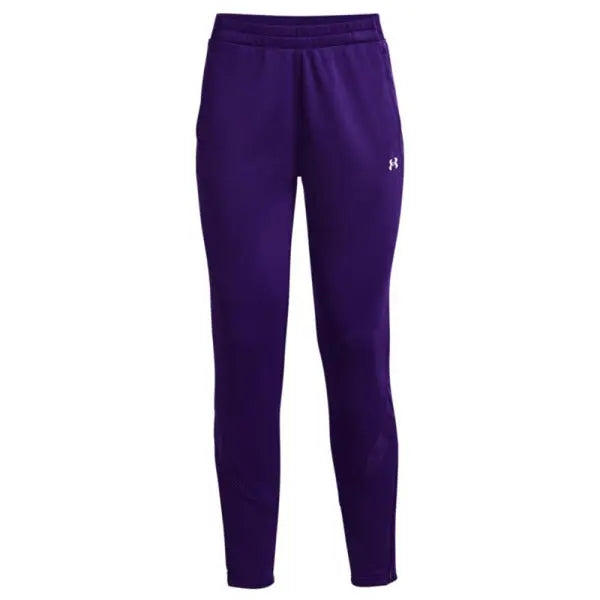 Under Armour black and royal blue/purple athletic pants - womens large